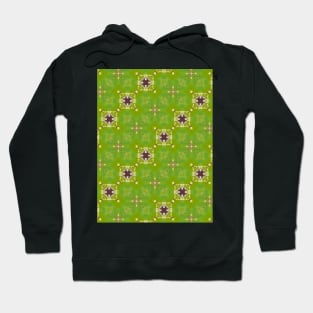 Grass Green Checker Pattern - WelshDesignsTP003 Hoodie